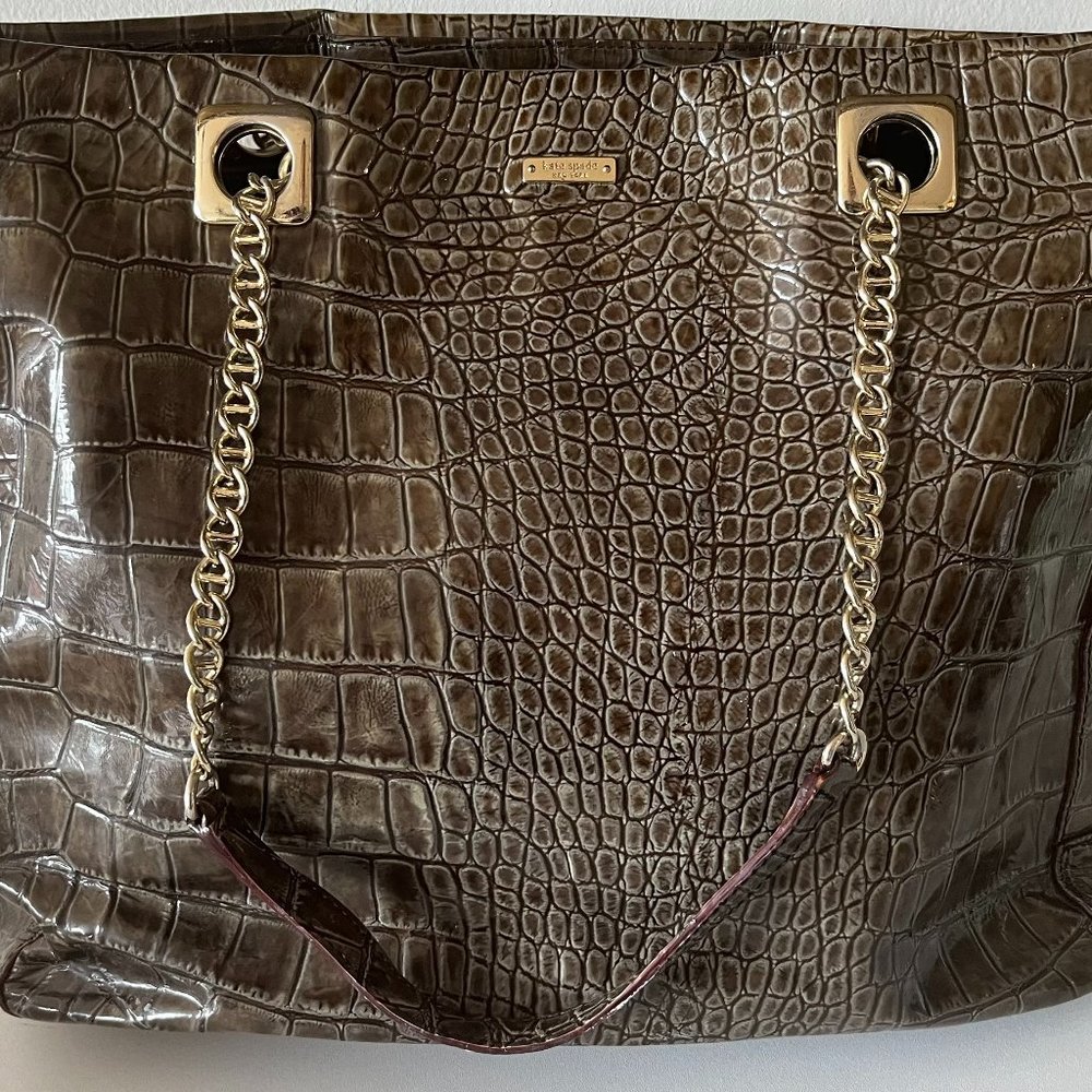 Faux Snake Skin Kate Spade Tote